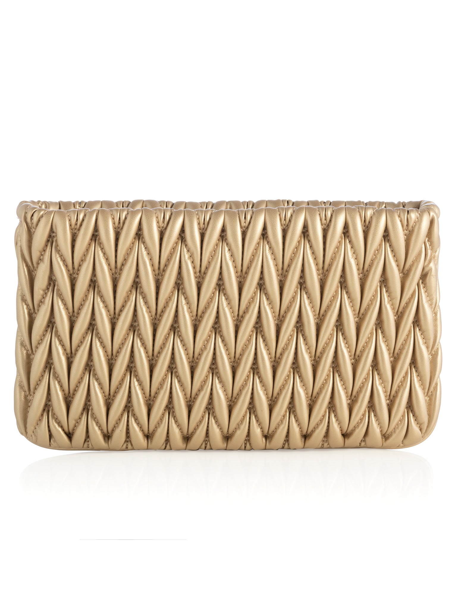 Shiraleah Jody Zip Pouch, Gold