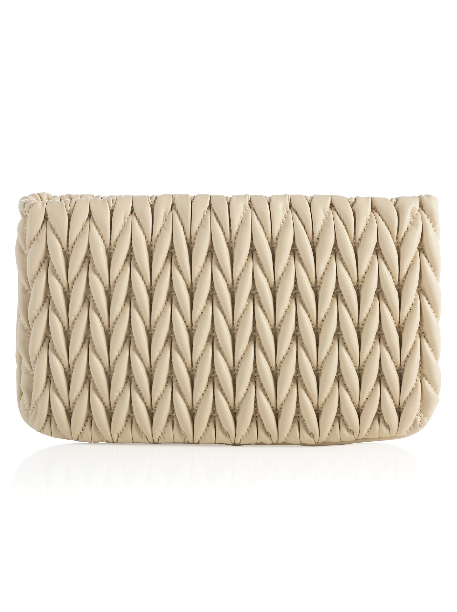 Shiraleah Jody Zip Pouch, Ivory