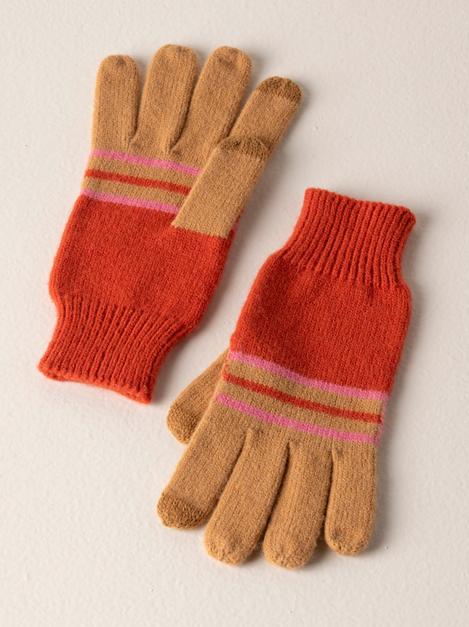 Shiraleah Rory Touchscreen Gloves, Rust - FINAL SALE ONLY