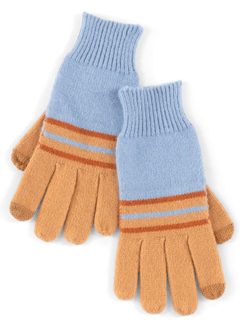 Shiraleah Rory Touchscreen Gloves, Sky