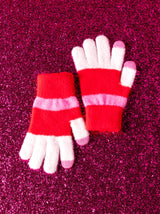 Shiraleah Holis Touchscreen Gloves, Red