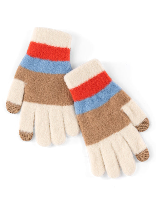 Shiraleah Hollis Touchscreen Gloves, Tan