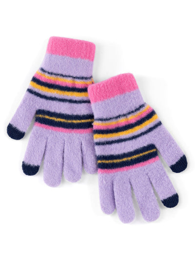 Shiraleah Ryan Touchscreen Gloves, Lilac