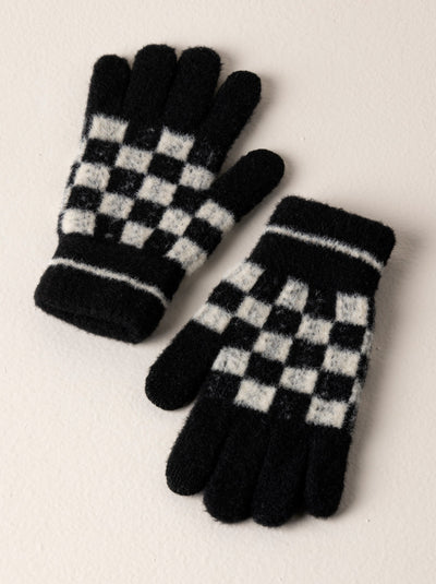 Shiraleah Tanner Touchscreen Gloves, Black