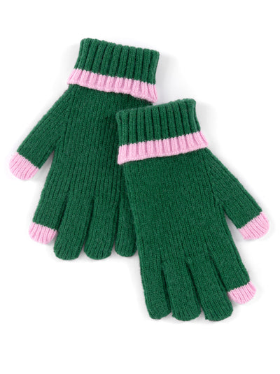 Shiraleah Joy Touchscreen Gloves, Green