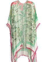 Shiraleah Belize Kimono, Green