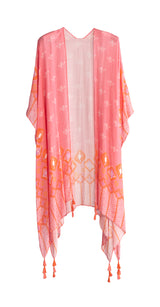 Shiraleah Bali Kimono, Pink