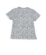 Kiara Leopard Print T-Shirt, Grey