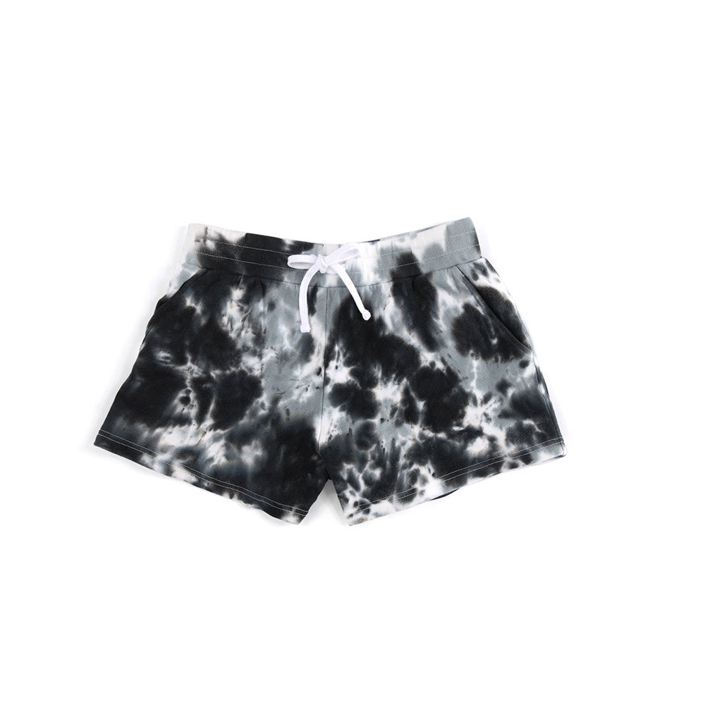 Rae Tie Dye Shorts , Black