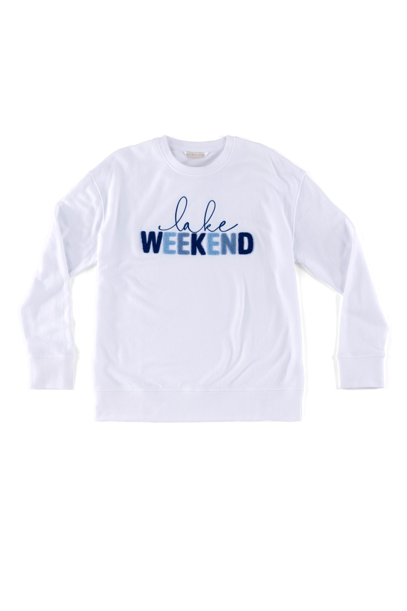 Shiraleah "Lake Weekend" Sweatshirt, White