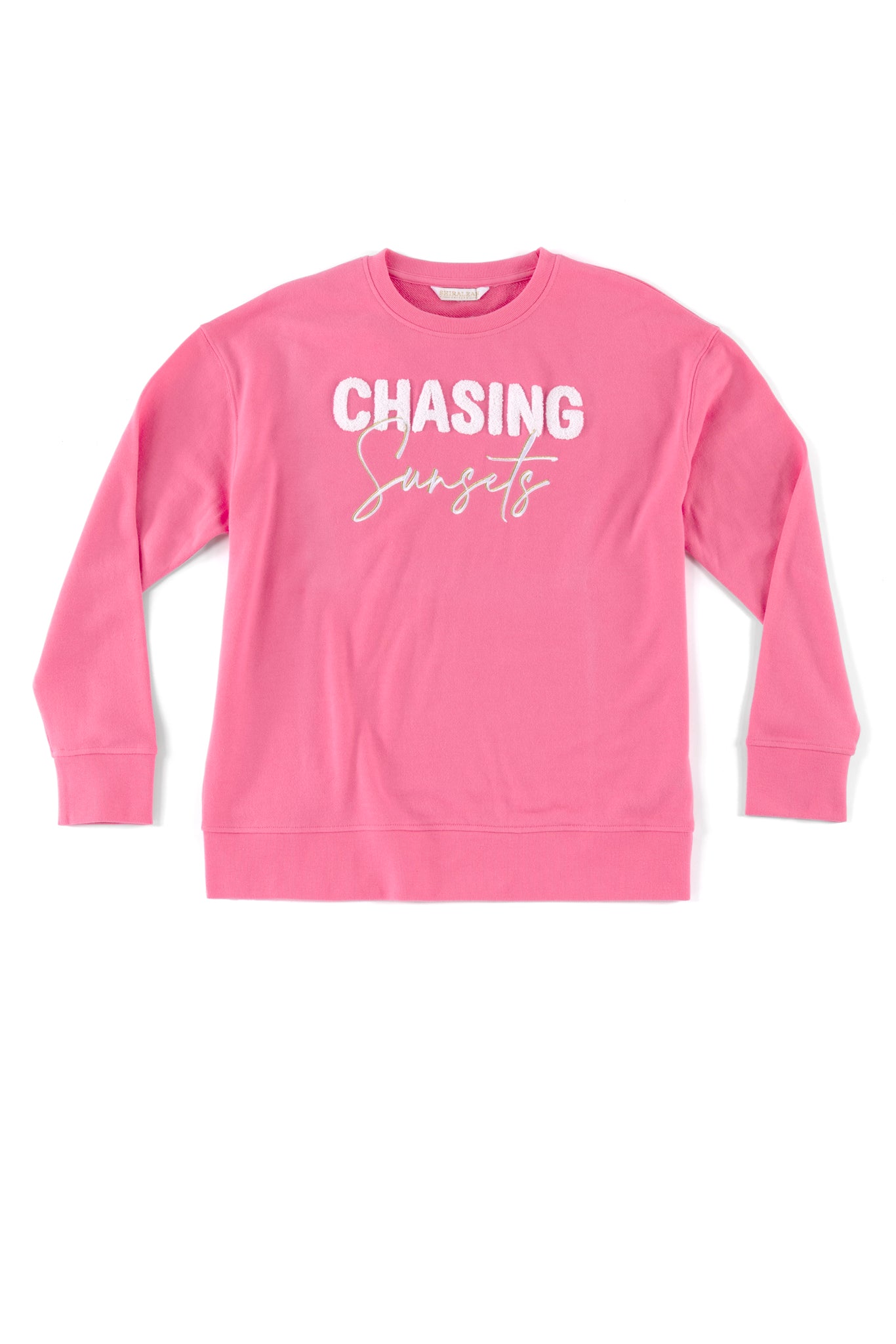 Shiraleah "Chasing Sunsets" Sweatshirt, Bubblegum