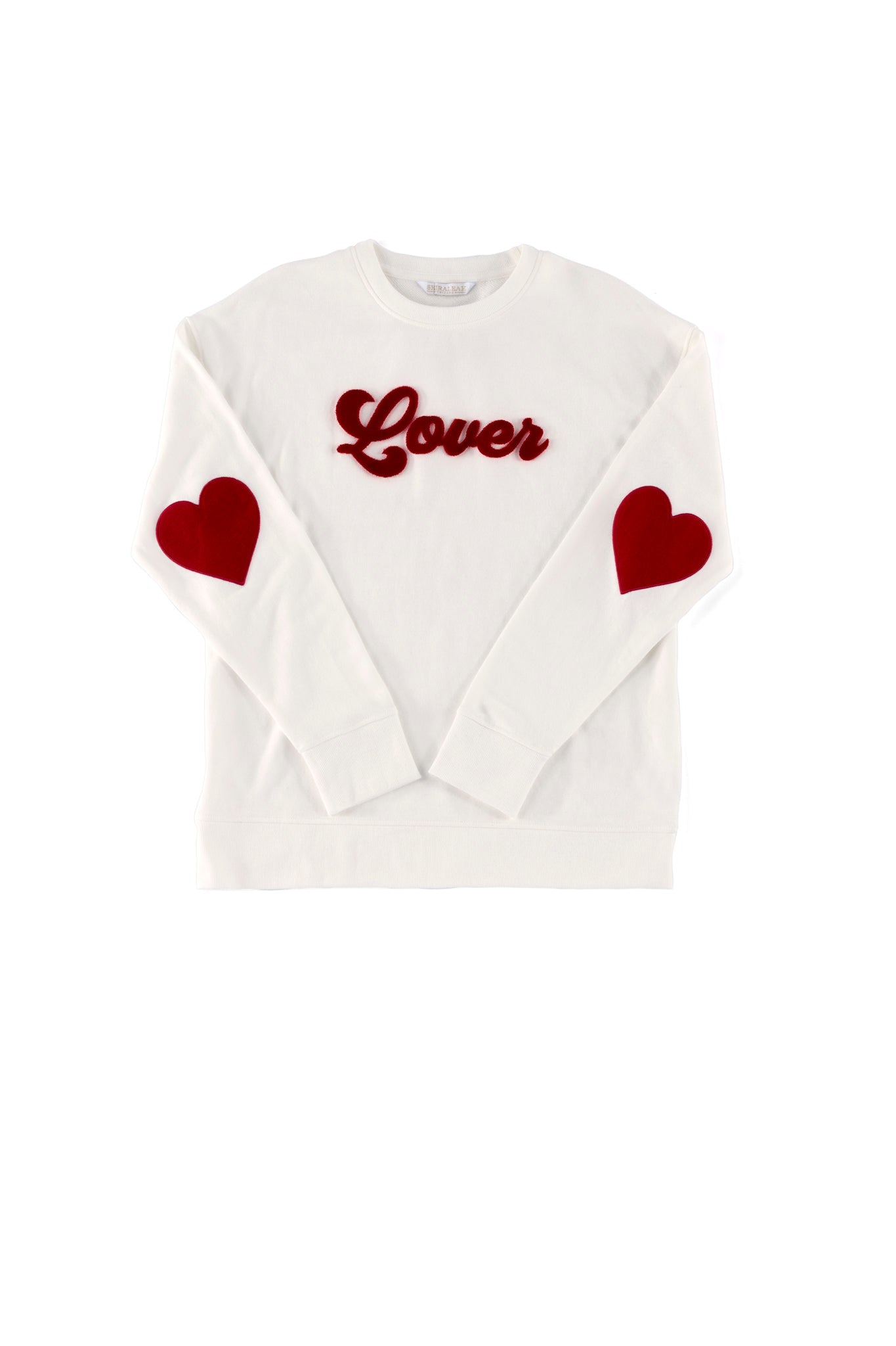 Shiraleah "Lover" Sweatshirt, White