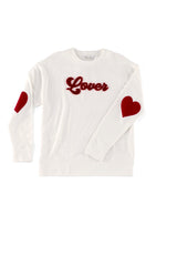 Shiraleah "Lover" Sweatshirt, White