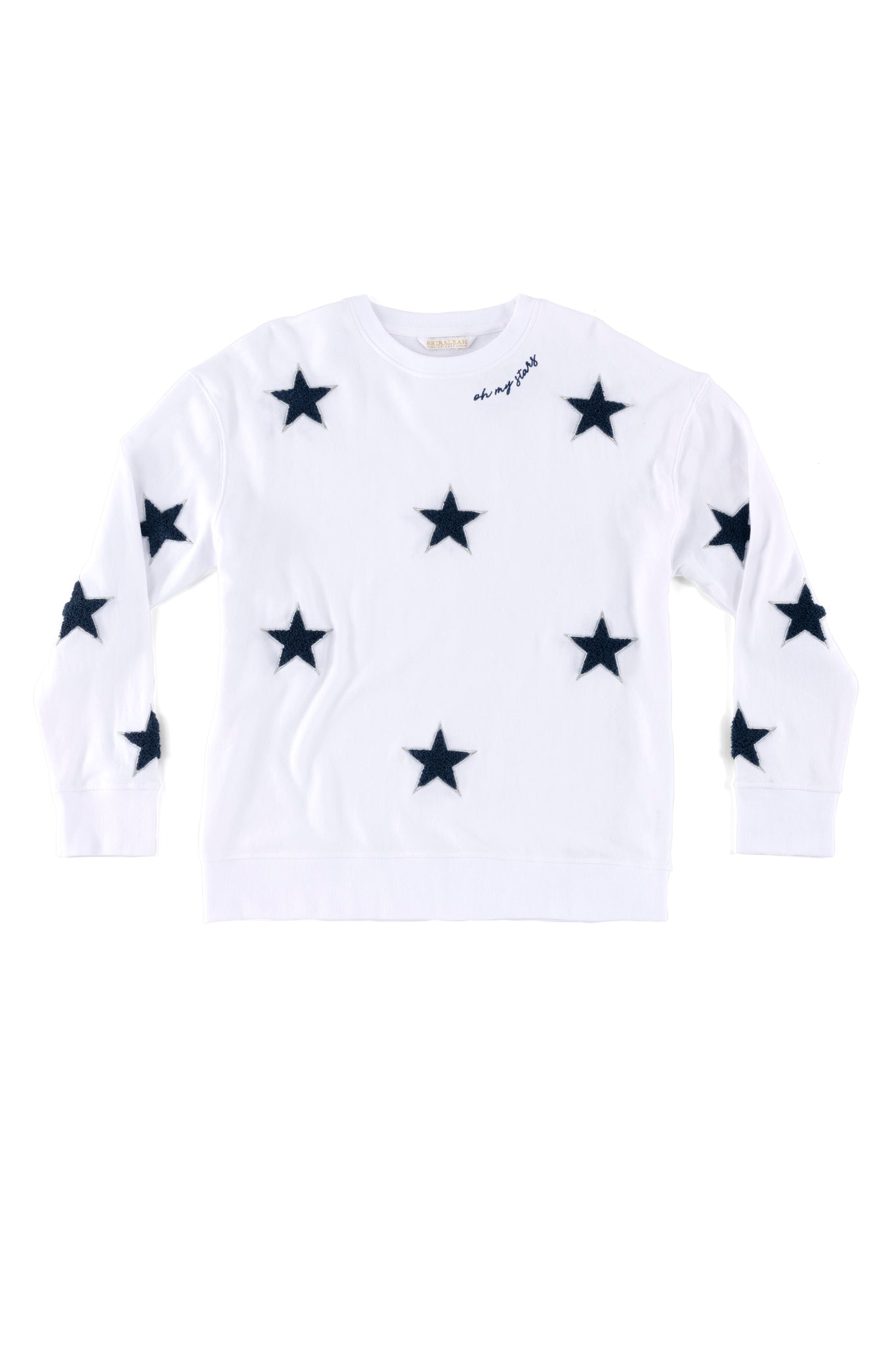 Shiraleah Stars Sweatshirt, White