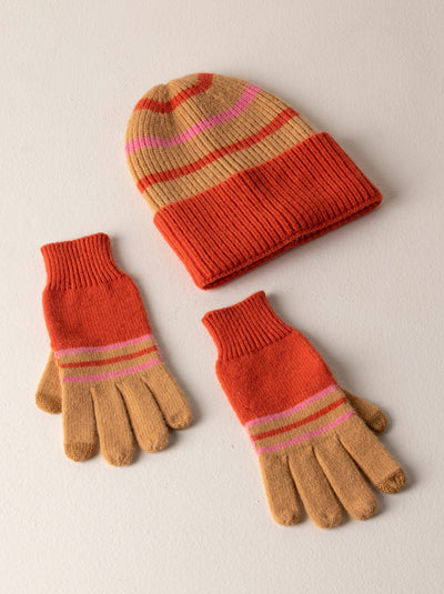 Shiraleah Rory Touchscreen Gloves, Rust - FINAL SALE ONLY