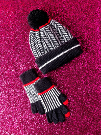 Shiraleah Bowie Touchscreen Gloves, Black - FINAL SALE ONLY