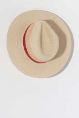 Keep the sunshine out of your eyes this summer with Shiraleah's Alba Hat. Made from natural paper straw and raffia, this elegant woven hat features a red stripe that adds a flair to any beach outfit. Pair with other items from Shiraleah's American Summer collection to complete your look!
