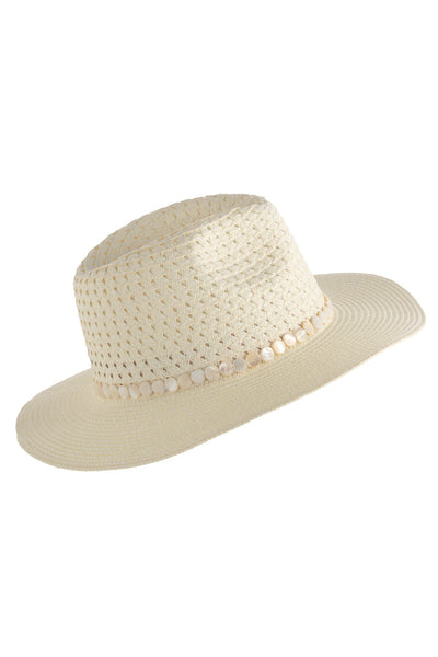 Shiraleah Astor Hat, Ivory - FINAL SALE ONLY