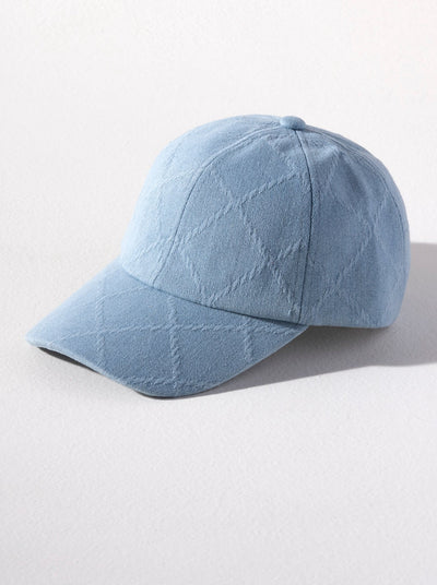 Keep your head shaded and dry this summer with Shiraleah's Julia Ball Cap. Made from a lightweight quilted denim fabric, this warm weather hat is as durable as it is trendy. Wear it anywhere and pair with other items from Shiraleah to complete your look!
