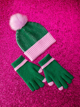 Shiraleah Joy Touchscreen Gloves, Green