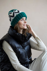 Shiraleah Andy Winter Knit Hat/ Beanie, Green