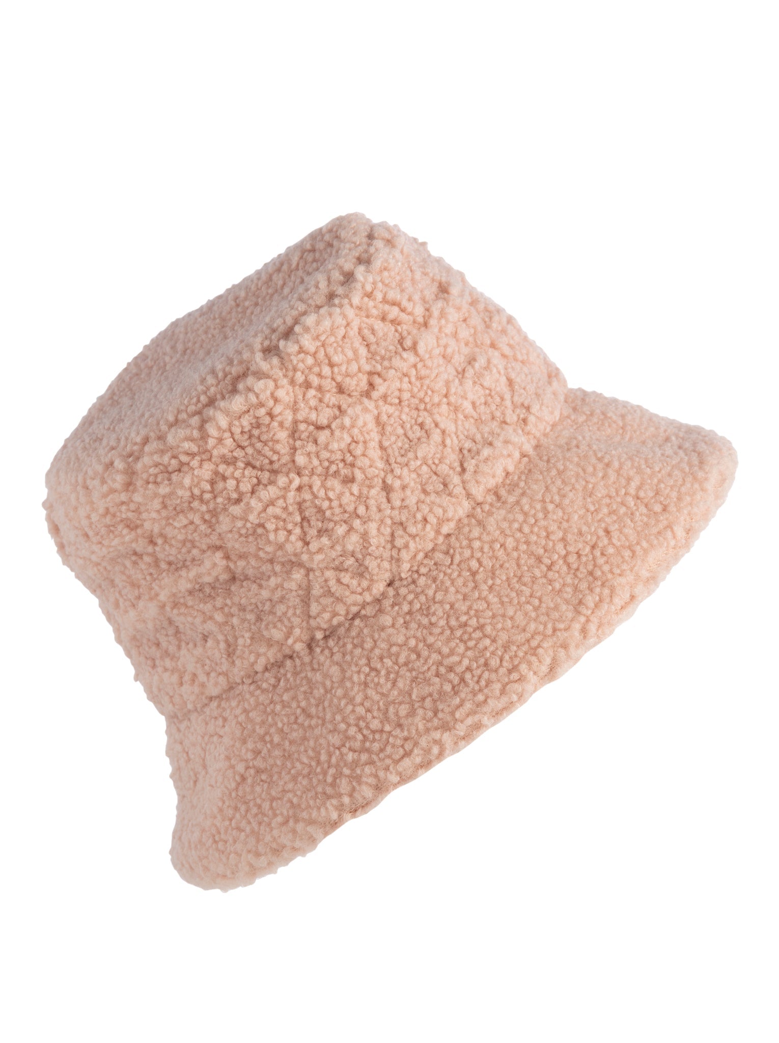 Shiraleah Jude Sherpa Bucket Hat, Blush