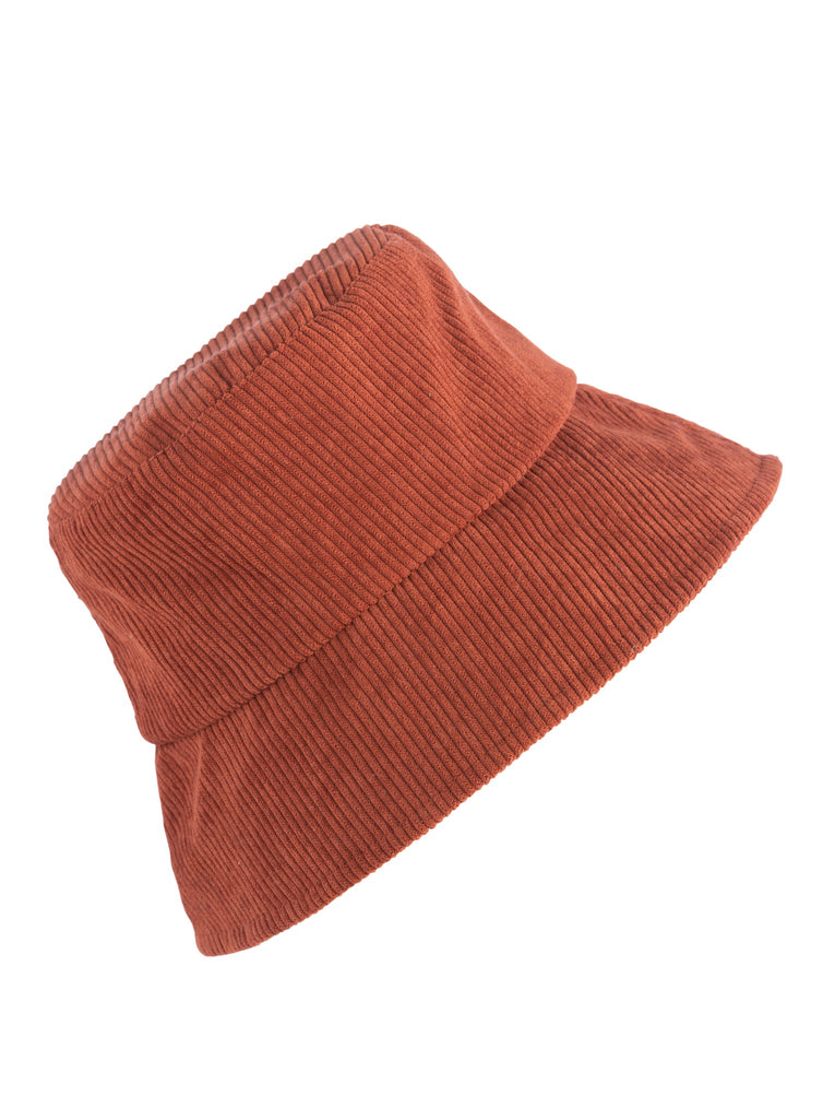 Shiraleah Julie Bucket Hat, Rust - FINAL SALE ONLY