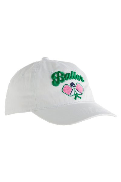 Shiraleah "Baller" Hat, White