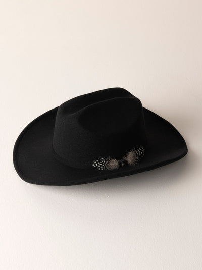 Shiraleah October Hat, Black - FINAL SALE ONLY