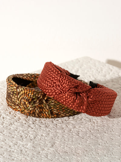 Shiraleah Knotted Woven Headband, Multi - FINAL SALE ONLY