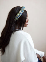 Shiraleah Braided Check Print Headband, Multi - FINAL SALE ONLY