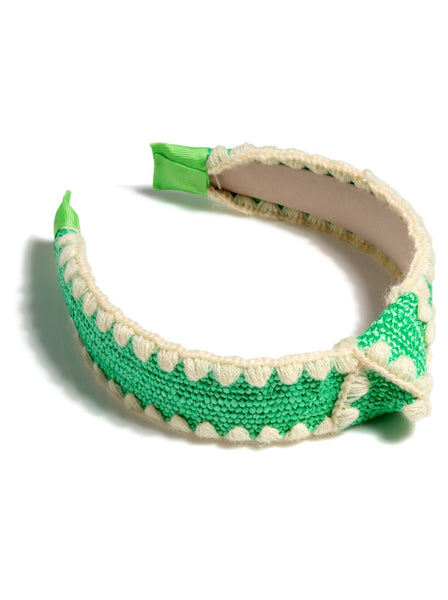 Shiraleah Knotted Headband, Green - FINAL SALE ONLY