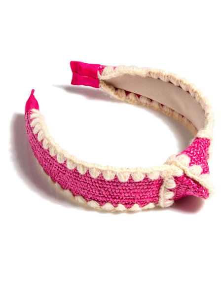 Shiraleah Knotted Headband, Pink - FINAL SALE ONLY