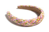 Shiraleah Padded Straw Headband, Multi