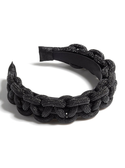 Shiraleah Braided Heabdand, Black