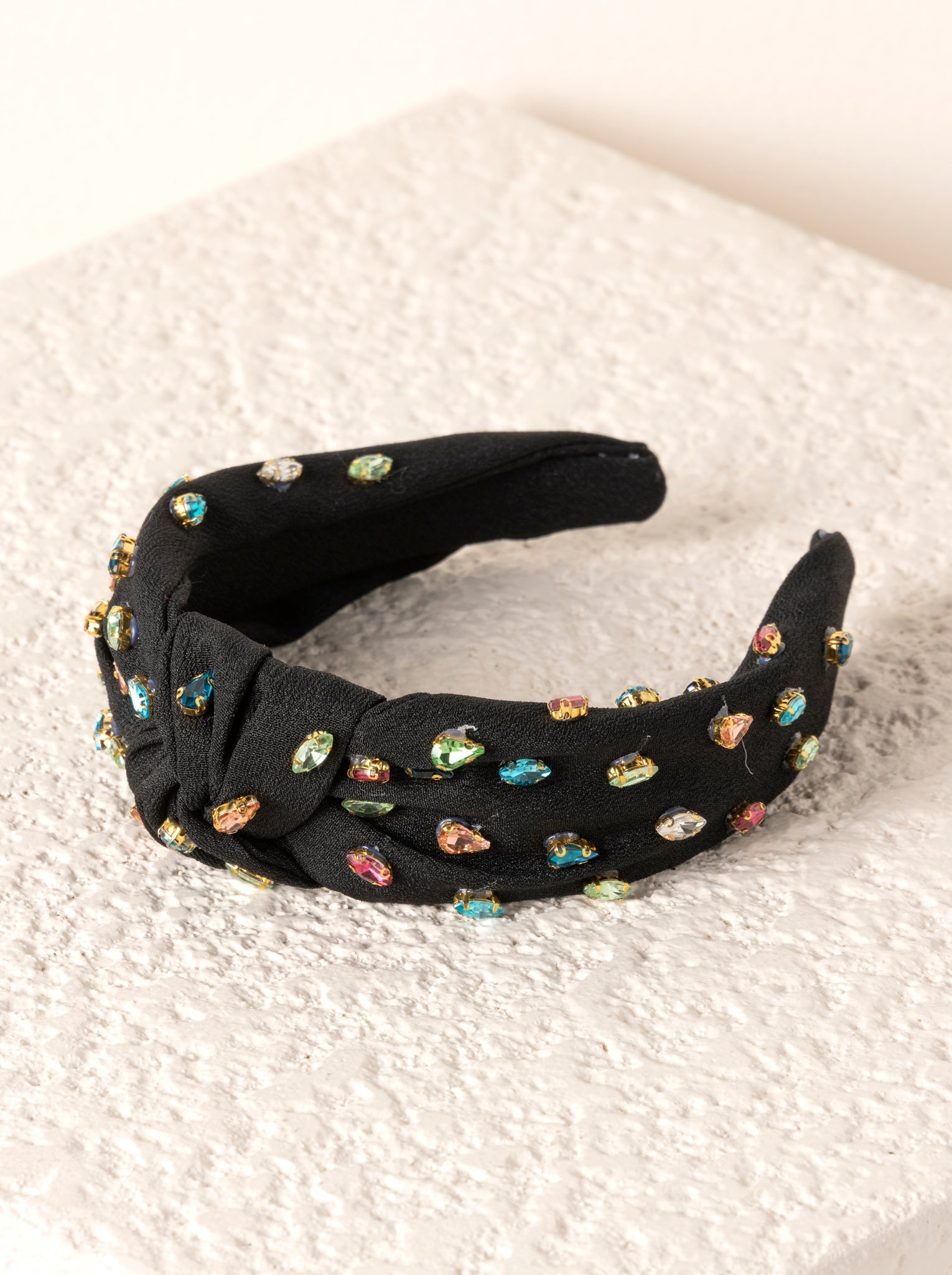 Shiraleah Gemmie Knotted Headband, Black