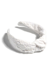 Shiraleah Chifley Knotted Headband, Ivory