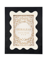 Shiraleah Roma Wave 4" X 6" Picture Frame, Black