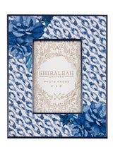 Shiraleah Eden Animal Print  4" x 6" Picture Frame, Blue