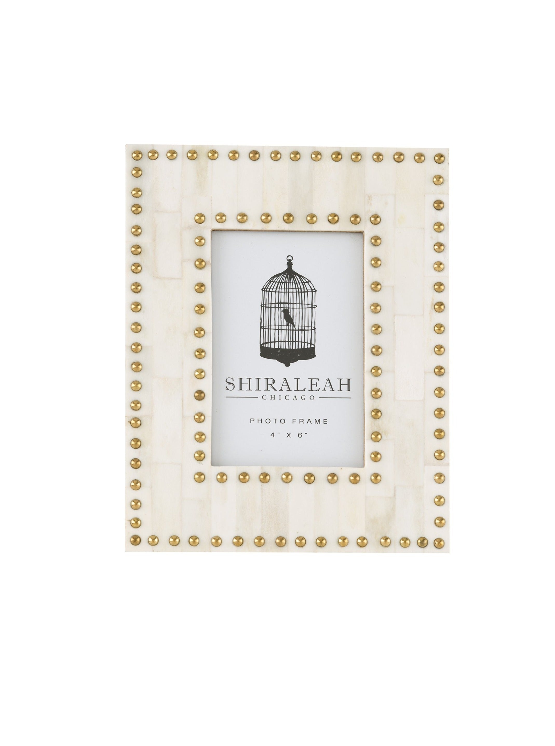 Shiraleah Eden Woven 4 X 6 Picture Frame, White