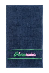 Shiraleah "Pickleballer" Hand Towel, Navy