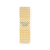 Shiraleah Gina Check Table Runner, Yellow - FINAL SALE ONLY