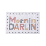 "Mornin Darlin" Bath Mat, Multi