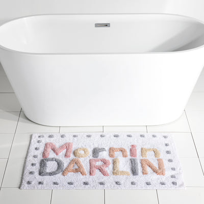 Shiraleah "Mornin Darlin" Bath Mat, Multi