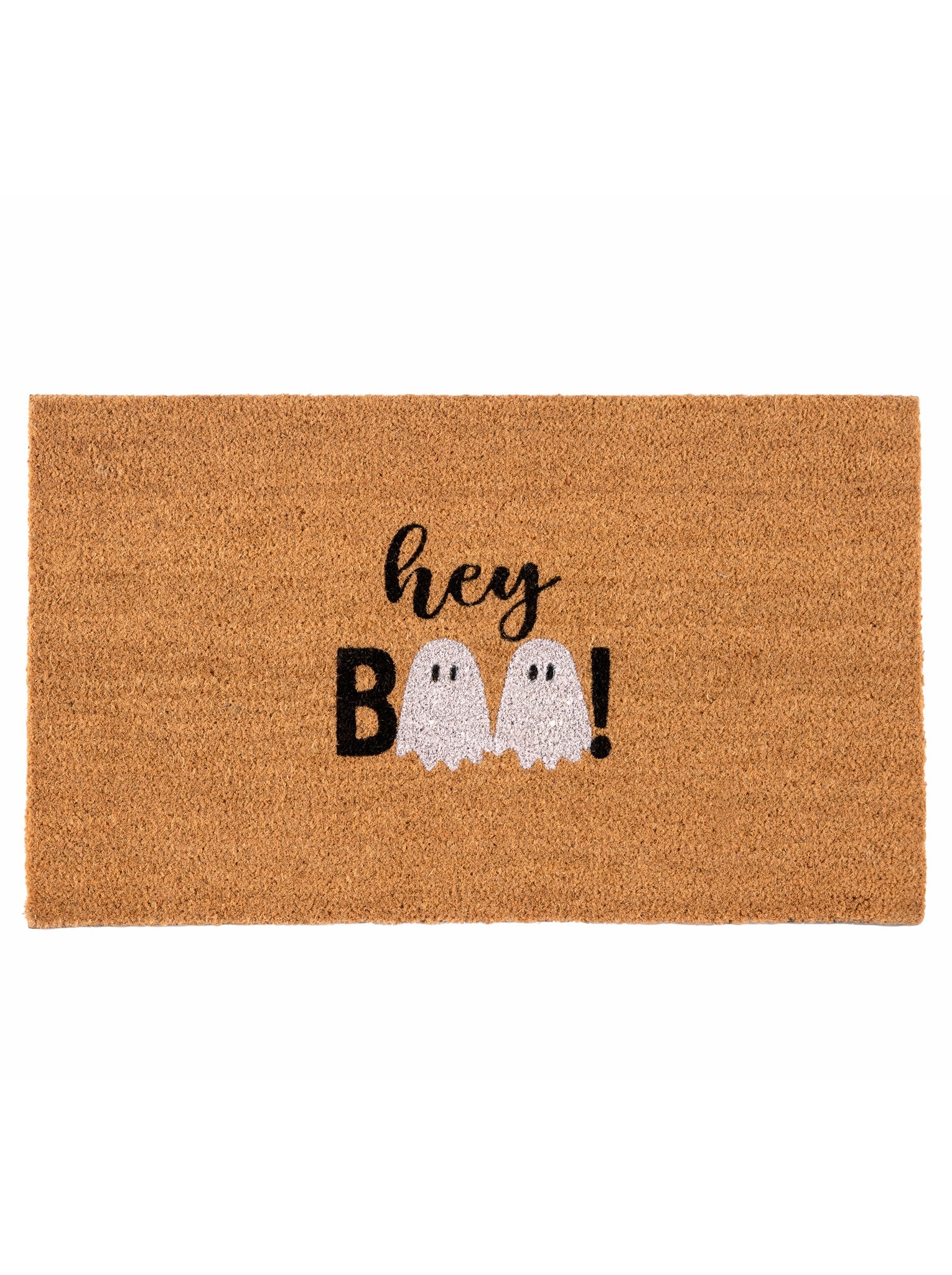 Shiraleah "Hey Boo" Doormat, Natural