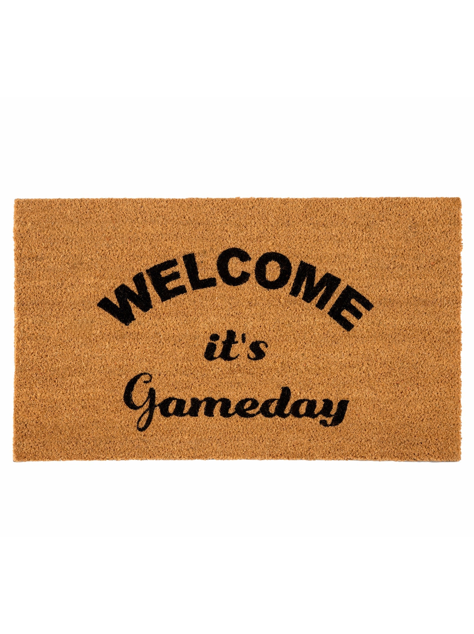 Shiraleah "Welcome It'S Gameday" Doormat, Natural