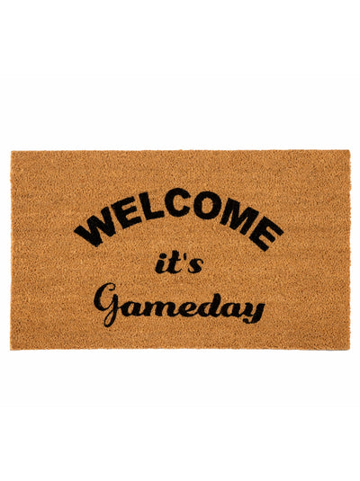 Shiraleah "Welcome It'S Gameday" Doormat, Natural