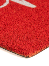 Shiraleah "Merry" Doormat, Red