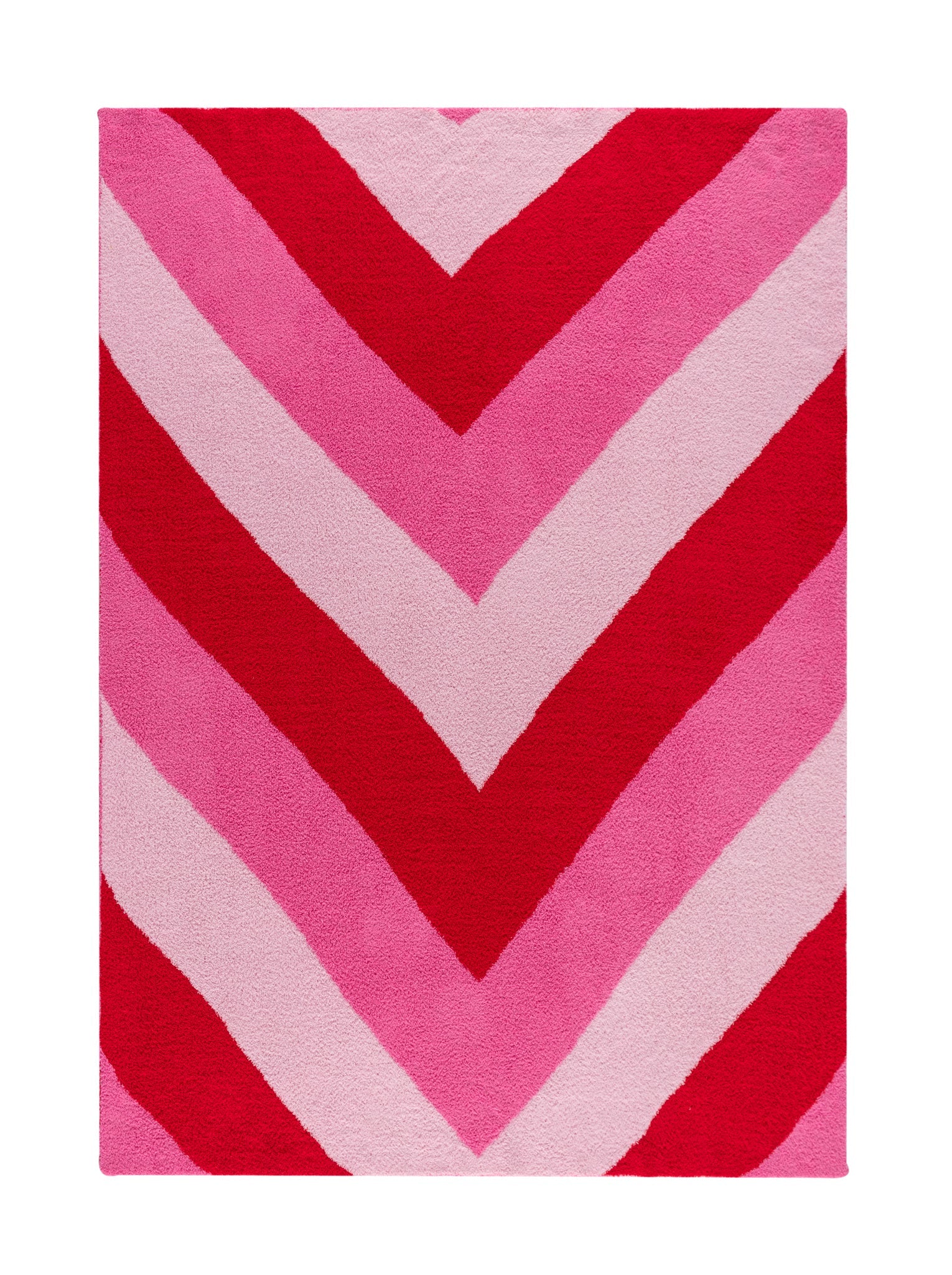 Shiraleah Rowan Chevron Throw, Pink - FINAL SALE ONLY