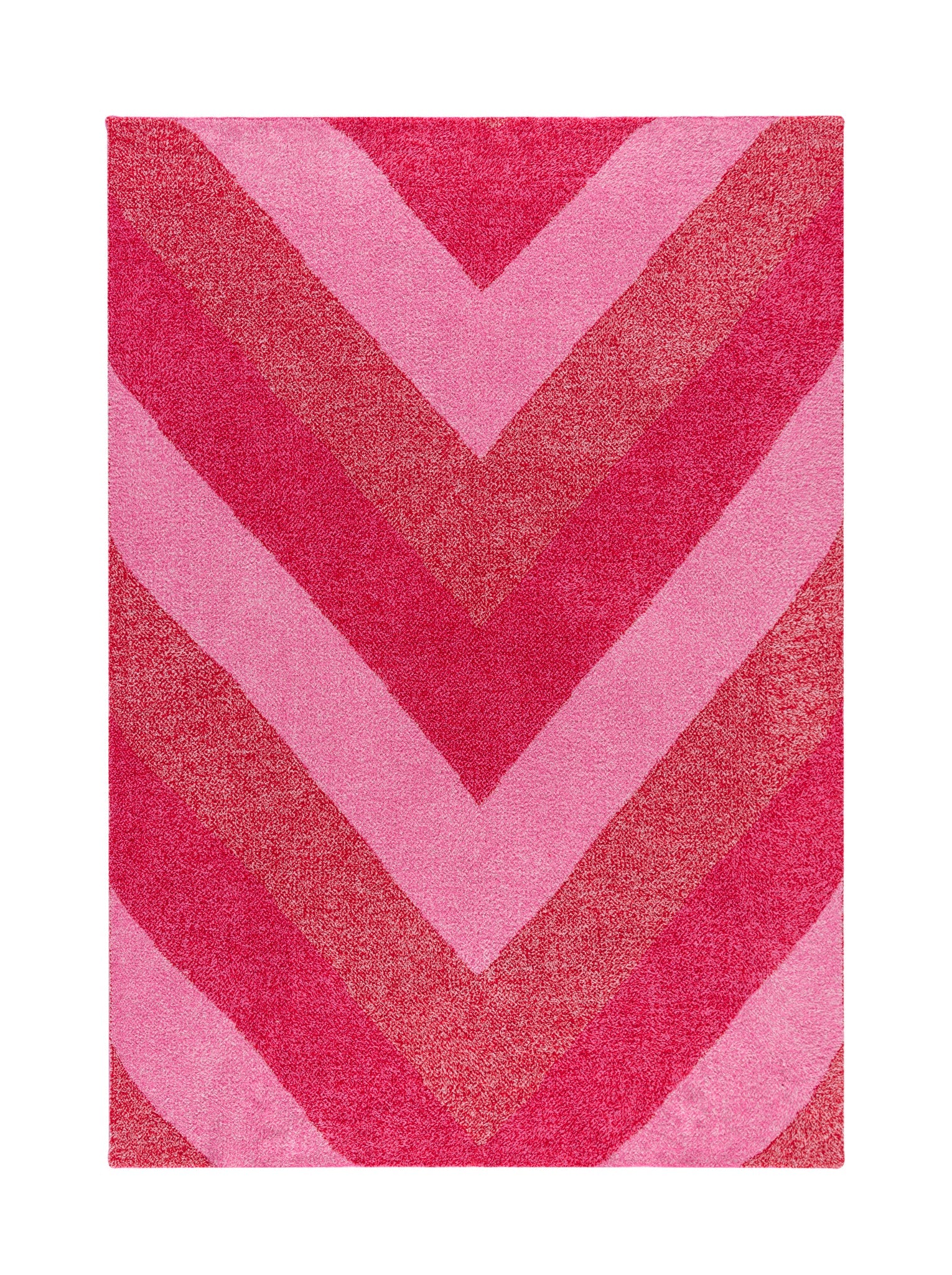 Shiraleah Rowan Chevron Throw, Pink - FINAL SALE ONLY